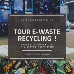 Tour e-waste recycling